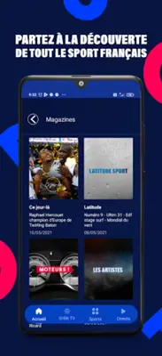 Sport en France android App screenshot 2